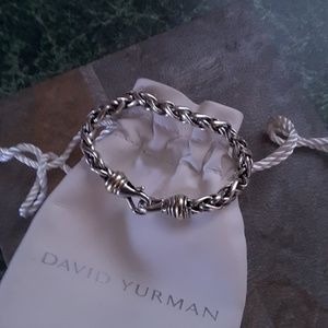 David Yurman Wheat Chain Bracelet 14 kt, Silver, Make Offer 🖤